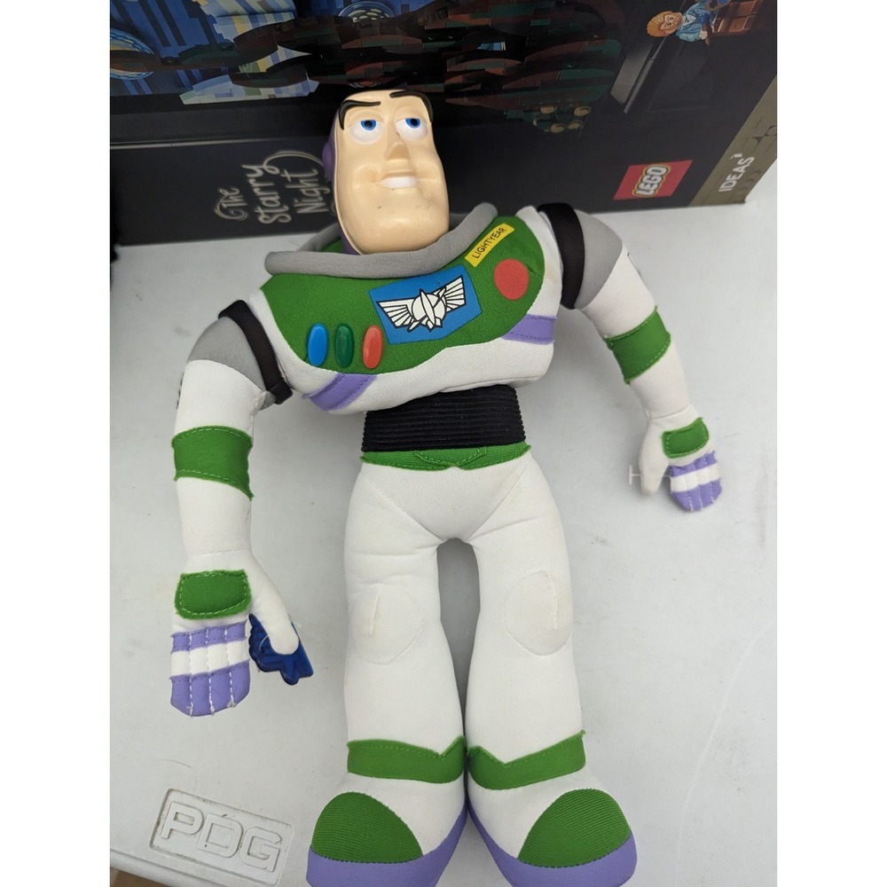 Applause Disney Pixar Toy Story‎ Buzz Lightyear 12" Hard Face Plush